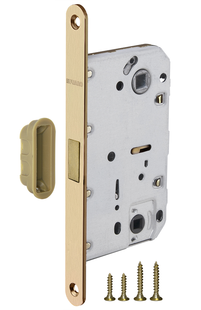 Защелка врезная MAGNM96WC-50 (M96WC-50) SSG сатинированное золото (46519) (FUARO)