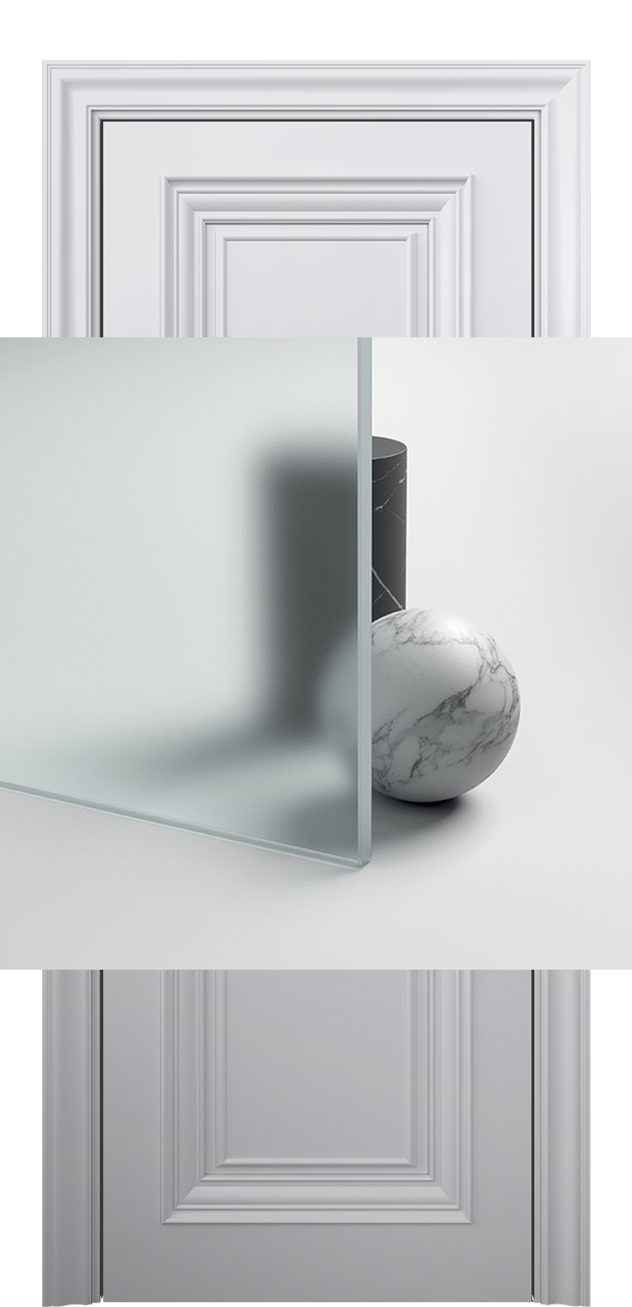 Mod. DN01 — Laccato BIANCO