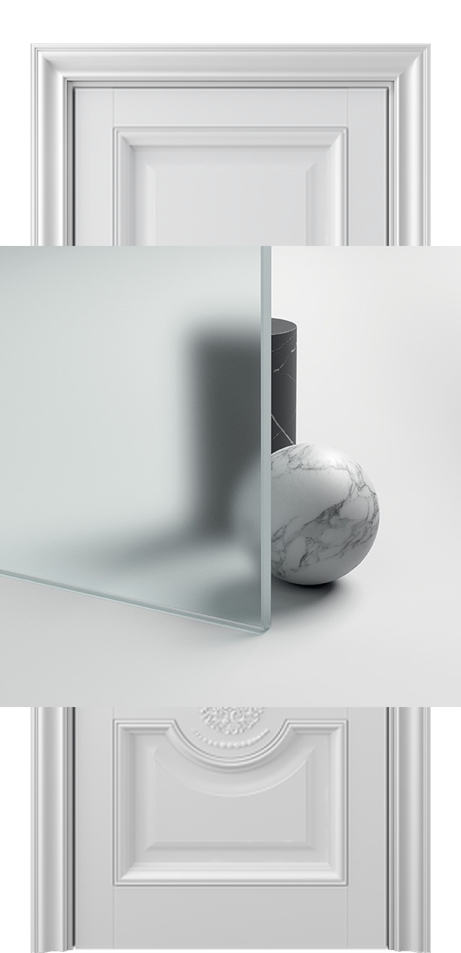 Mod. VR021 — Laccato BIANCO