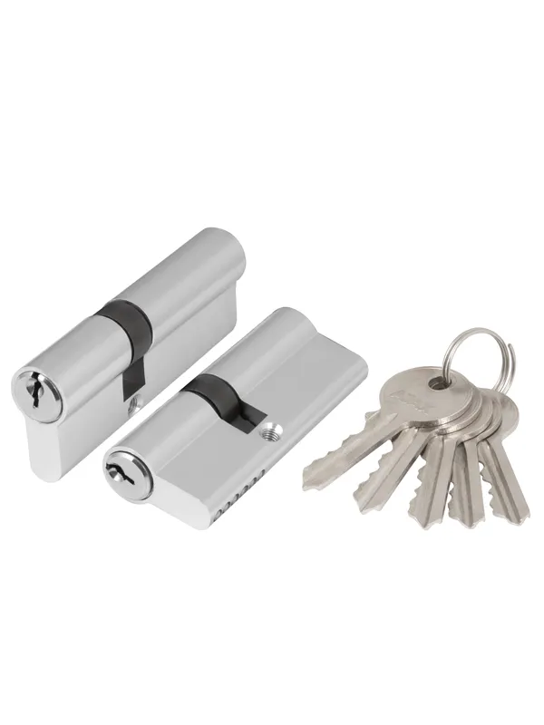 Цилиндровый механизм (AX100/70) LM/AX1000Key70 (30+10+30)/HD CP хром (3 Keys)