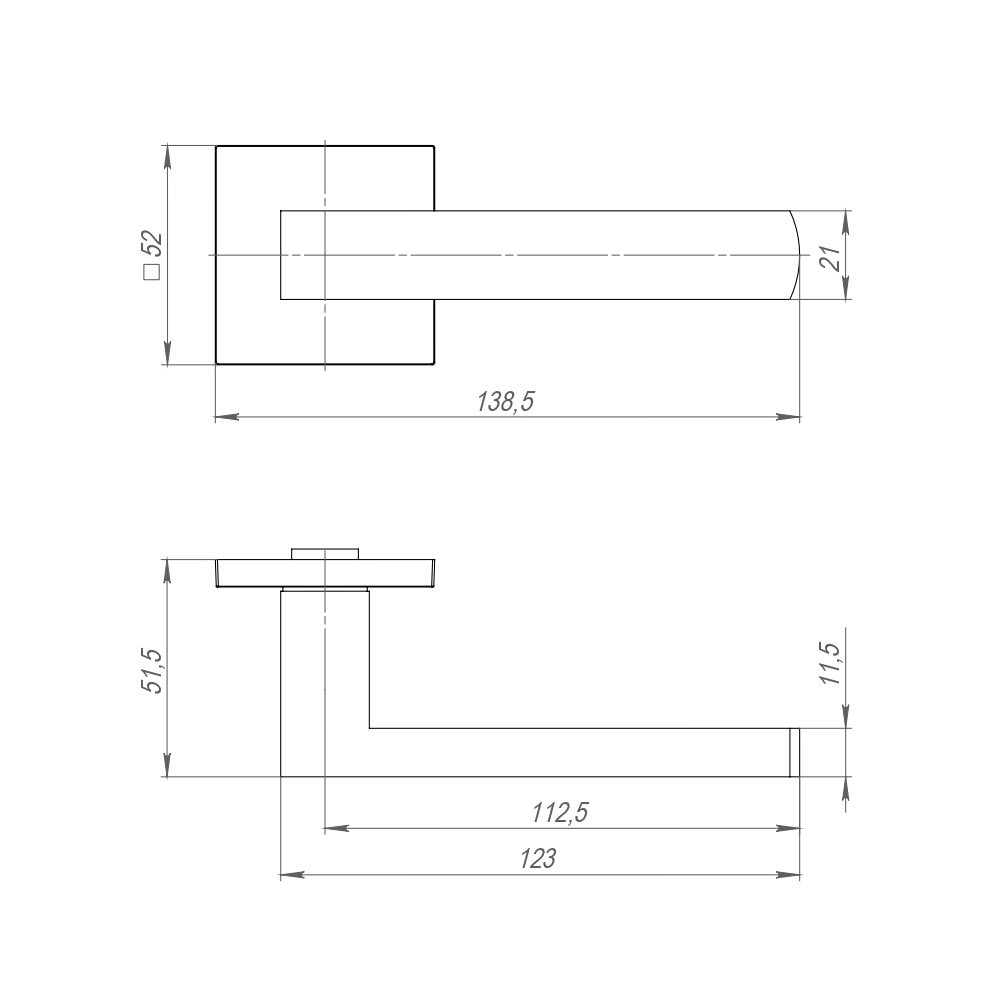 Комплект ручек с замком, цилиндром и накладками A/SET 85K.JS51.OPTIMAL SSG-39 сатинированное золото