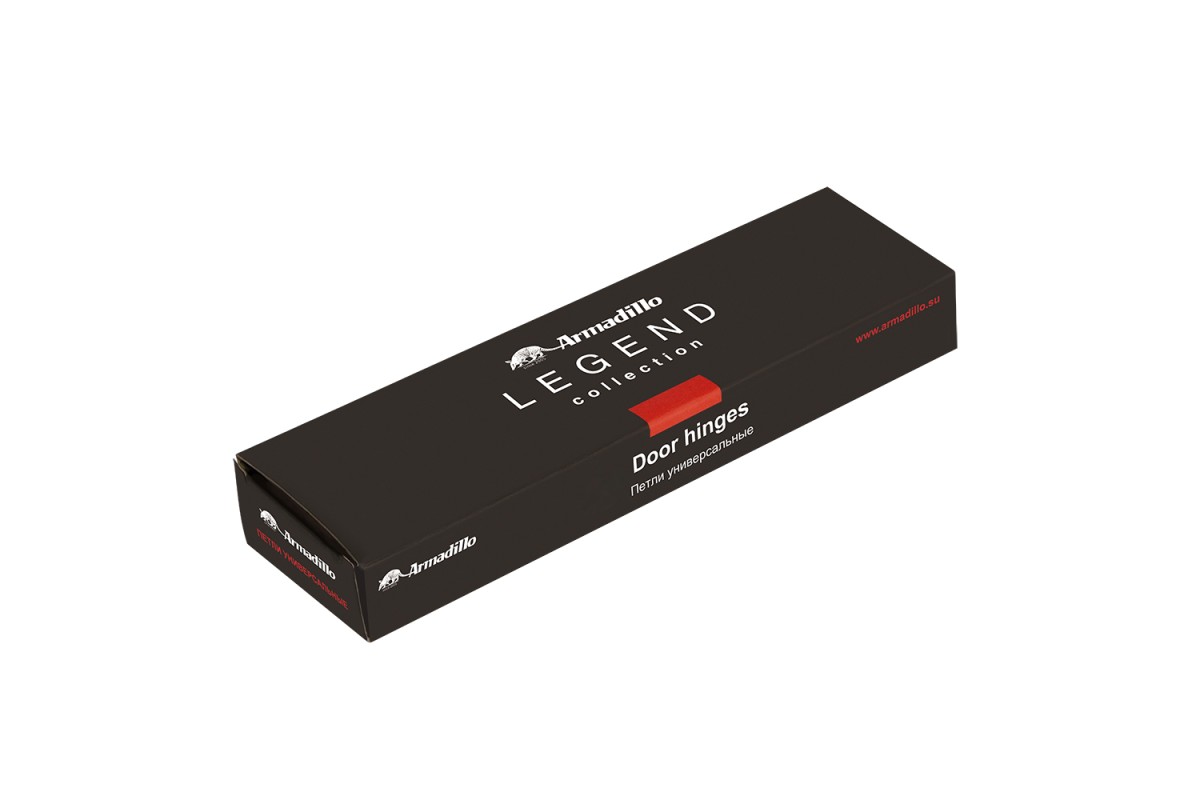 Петля универсальная IN4500UA AS (500-A4) 100x75x3 античное серебро Box