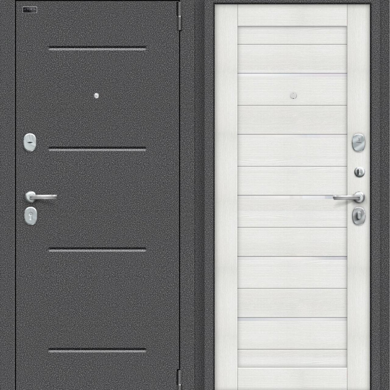 Porta R-2 104/П22 Bianco Veralinga WW/Антик Серебро (PORTIKA)