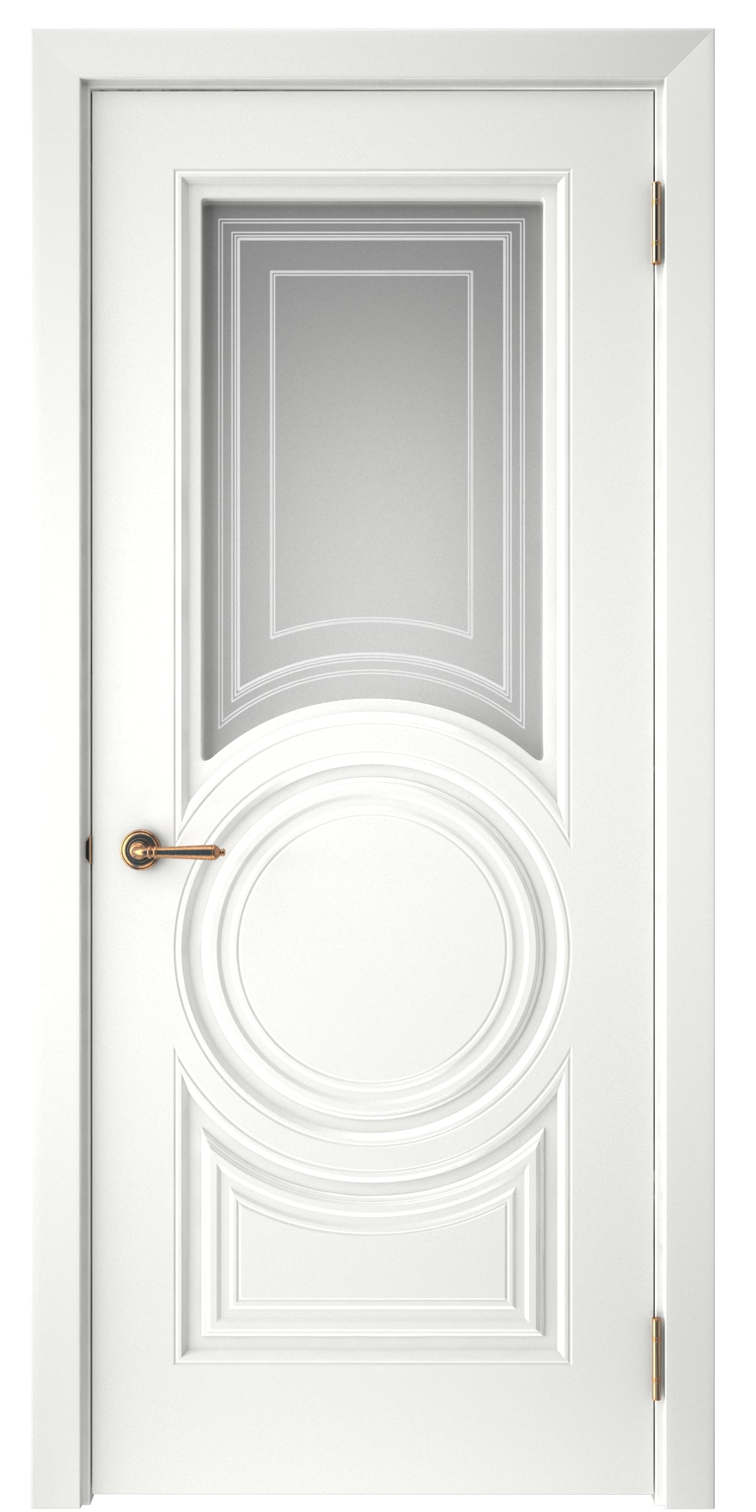Межкомнатная дверь Скин 5 ПО белый