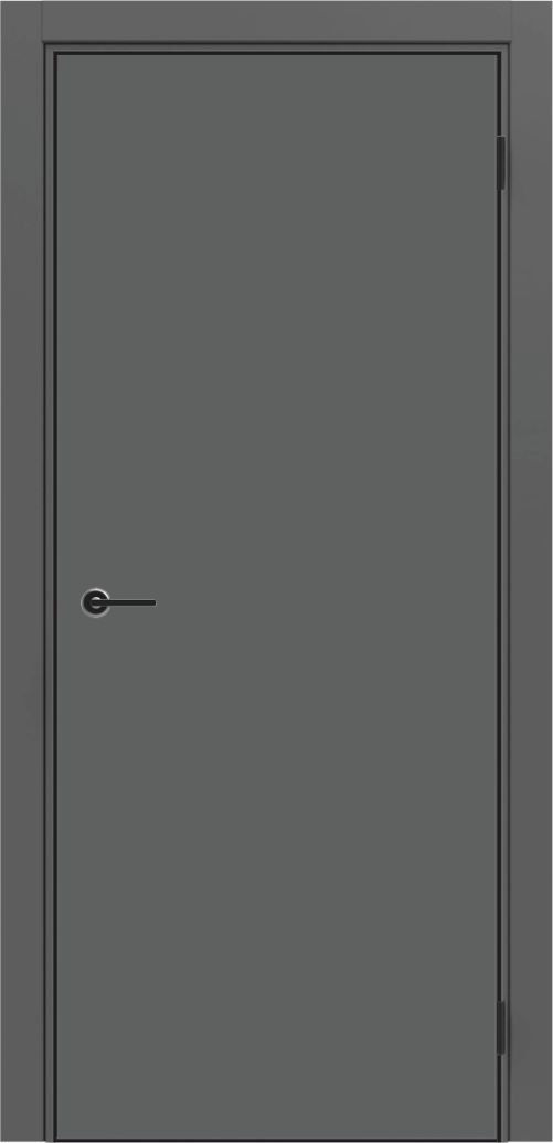 Межкомнатная дверь Порта 50-4АB Graphite shellac graphite