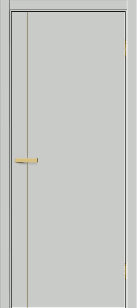 Браво-0.10.П (SG:P3) Grey Silk - Серия Bravo A - Двери ПЭТ