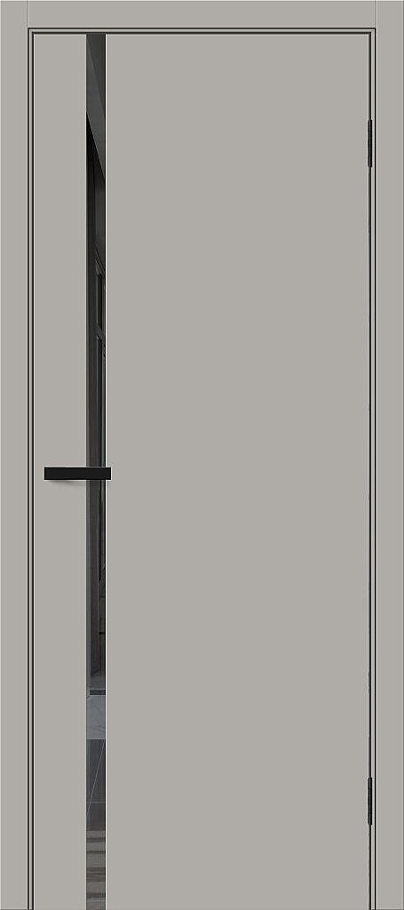Браво-0.40 Greyny Mirox Grey - Серия Bravo - Двери с отделкой эмалью