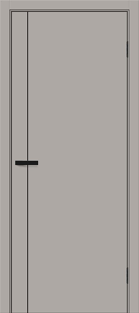 Браво-0.70 Grey Pro - Серия Bravo A - Двери Винил