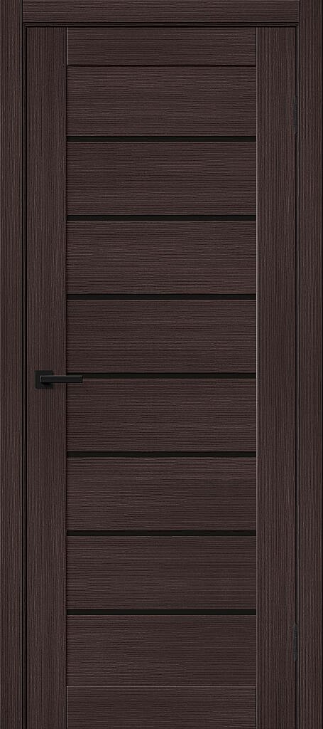 Браво-22 Wenge Melinga Black Shine - Серия Bravo X - Двери Эко Шпон