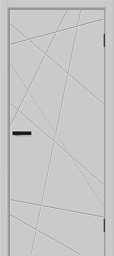 Граффити-5.Д.П Grey Silk - Серия Graffiti - Двери ПЭТ