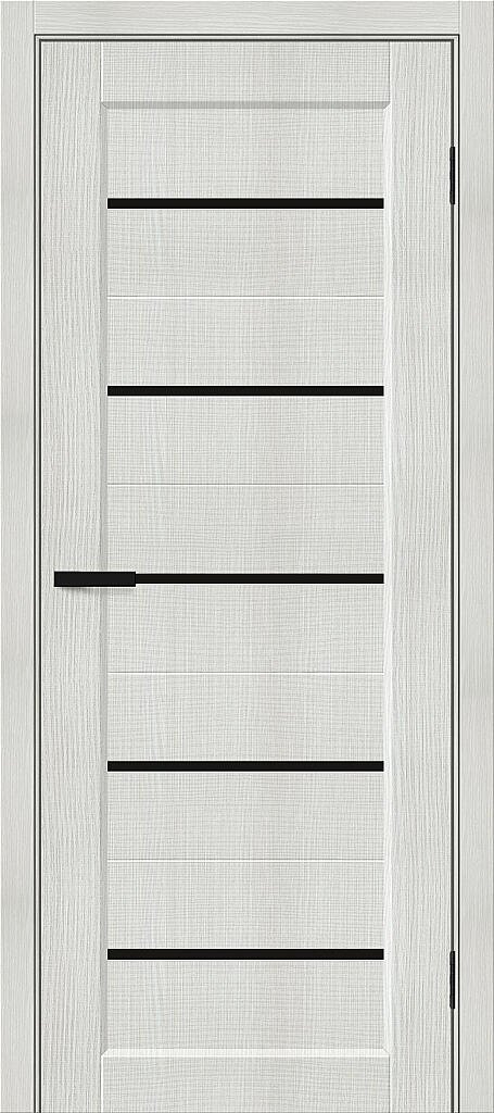Мода-22 Black Shine Bianco Melinga - Серия Moda - Двери Эко Шпон