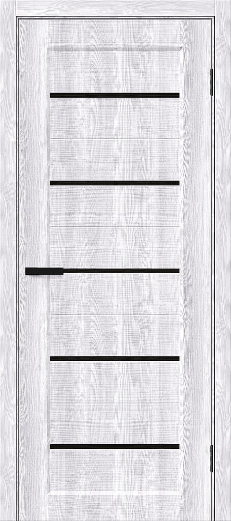 Мода-22 Black Shine Riviera Ice - Серия Moda - Двери Эко Шпон