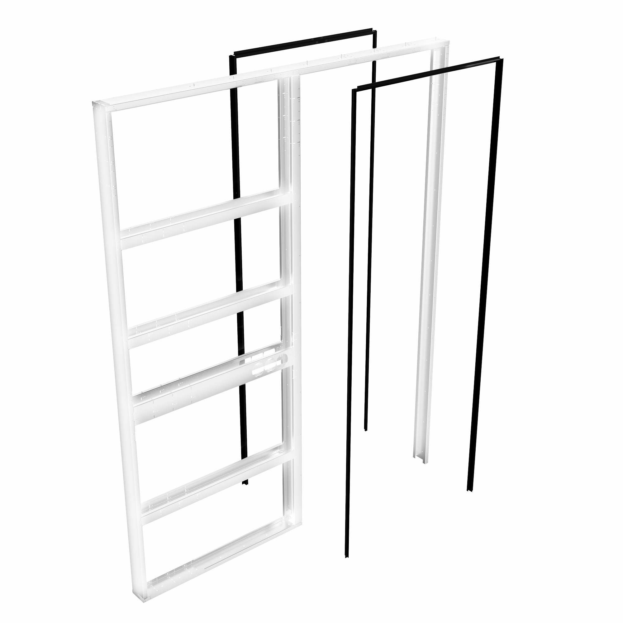 Комплект для обрамления пенала SLD.Comfort-PENAL frame 1200/3000 AL