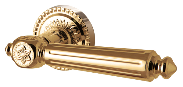 Ручка раздельная R.CL55.Matador (Matador CL4) GOLD-24 золото 24К - Левая