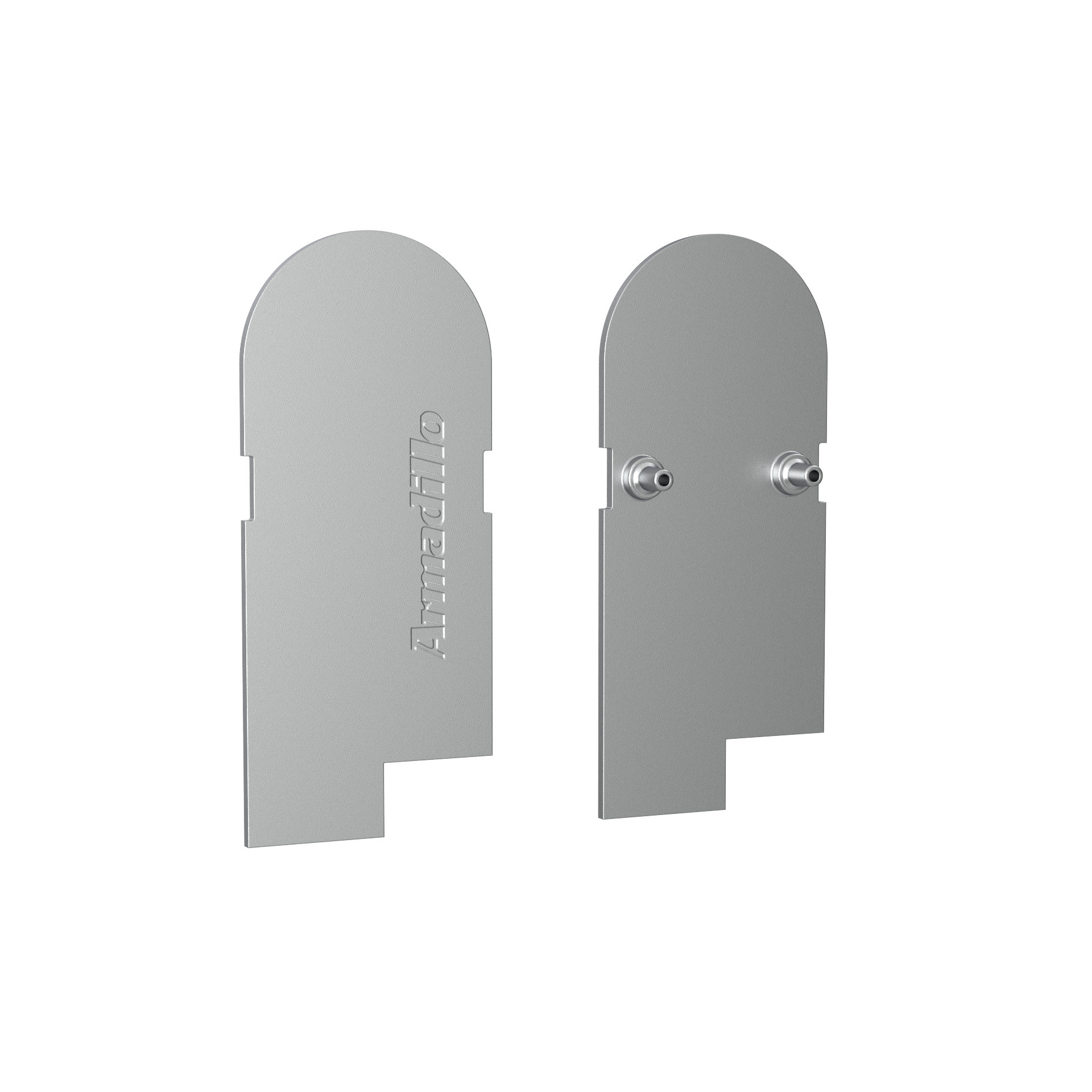 Декоративная накладка для скрытой петли U3D2400 2шт. (FRAME) SC мат. хром
