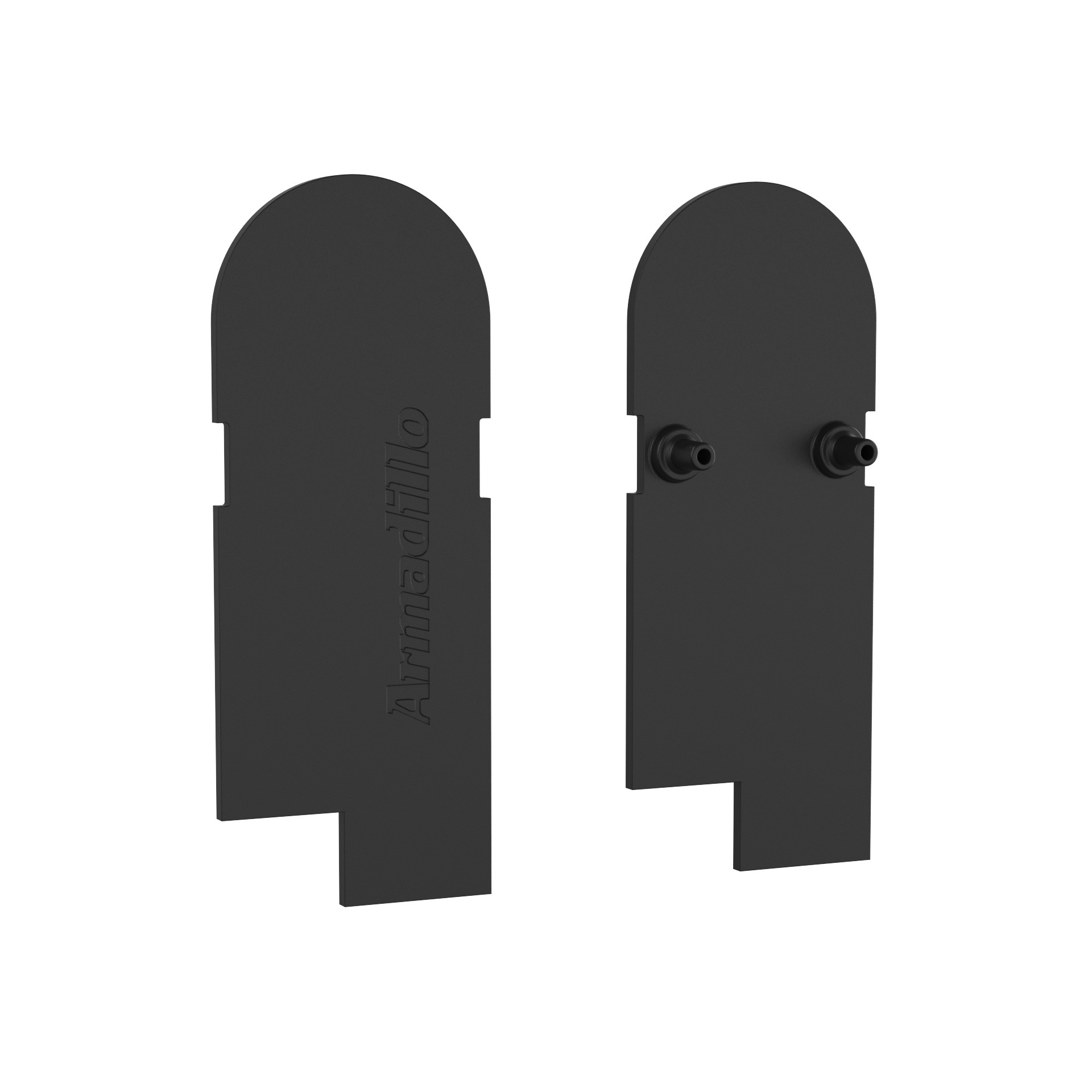 Декоративная накладка для скрытой петли U3D2400 2шт. (DOOR) BL черный