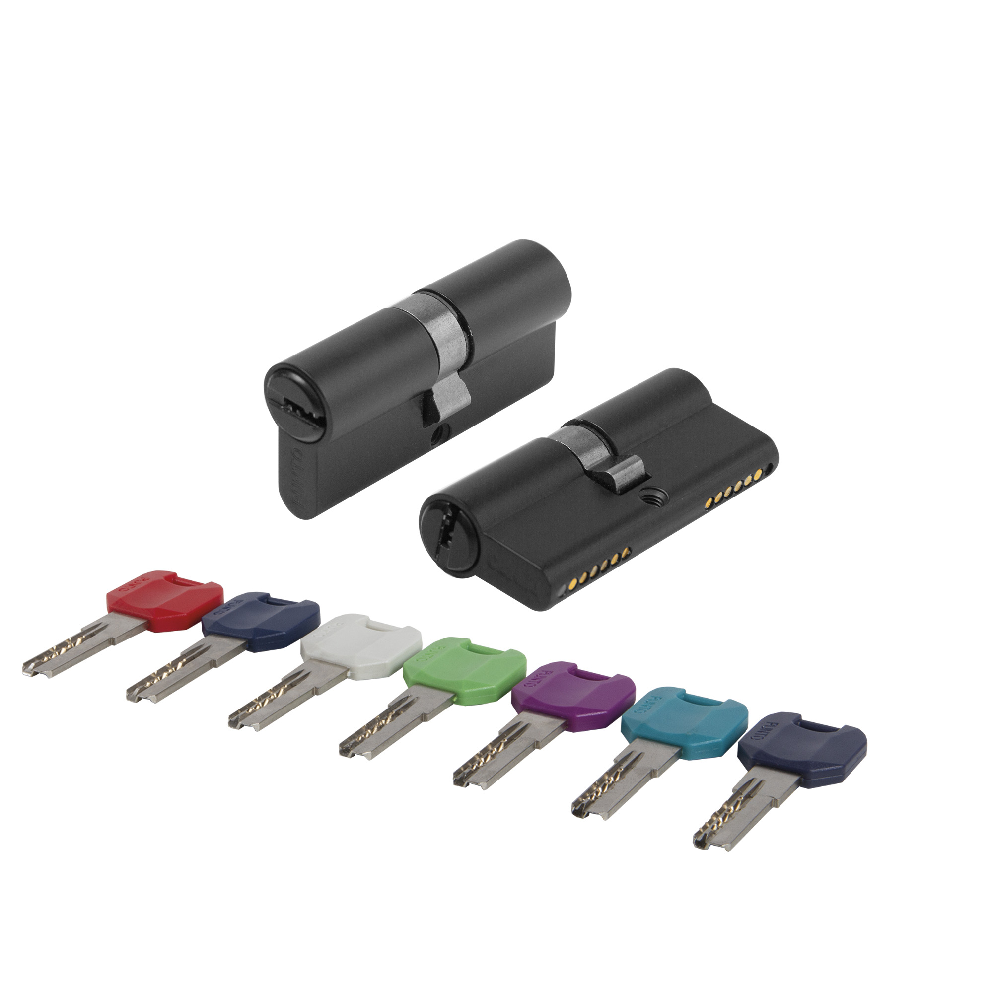 Цилиндровый механизм MaxPro7000Key60mm(25+10+25) BL черный 7key