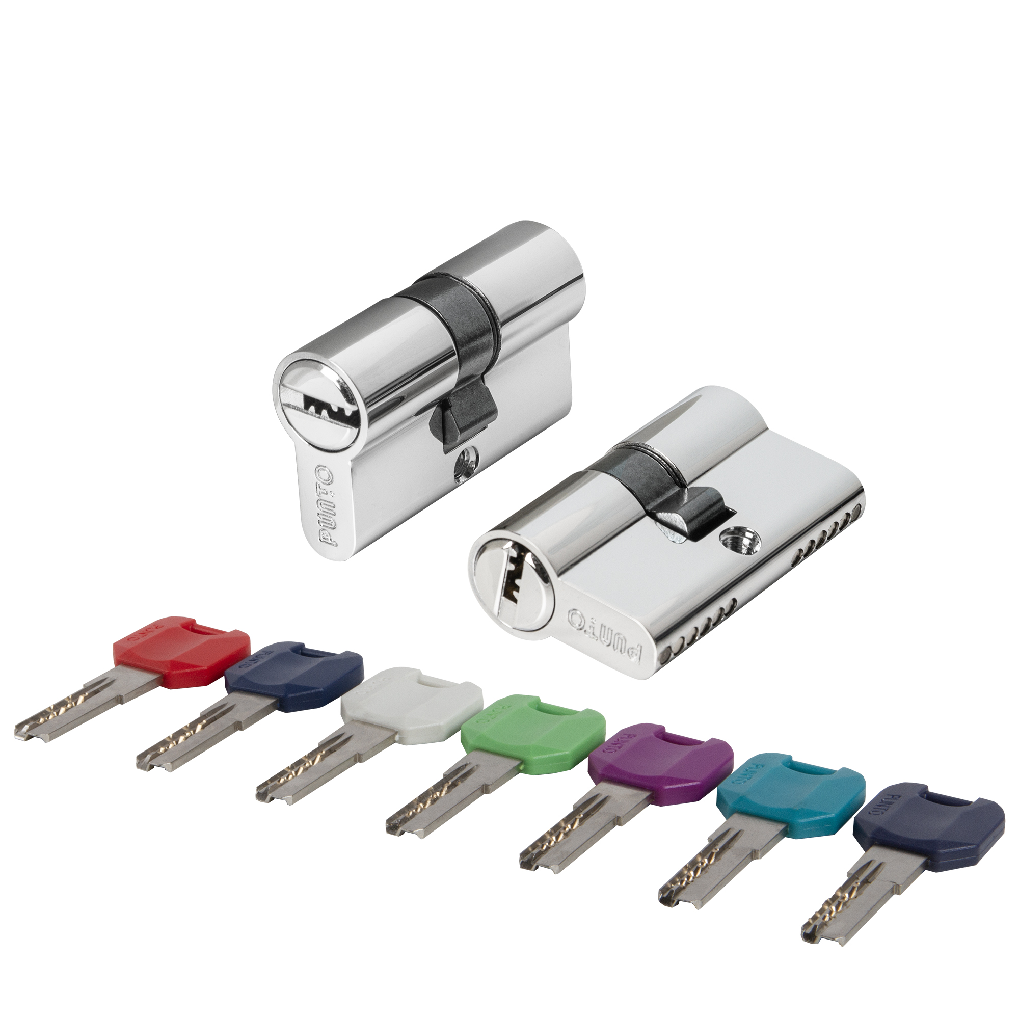 Цилиндровый механизм MaxPro7000Key70mm(30+10+30) CP хром 7key